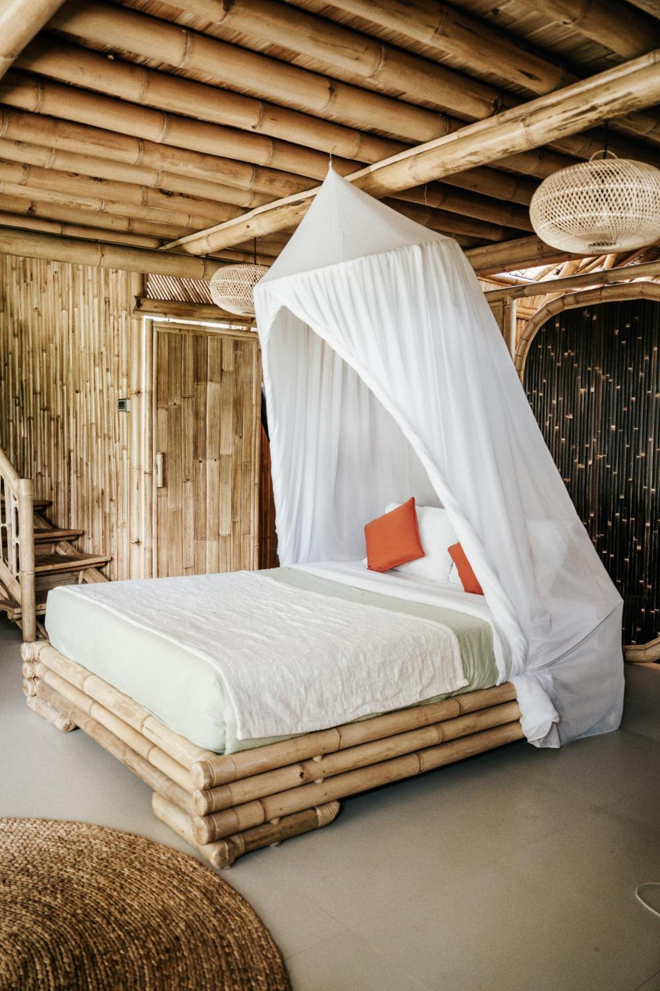 Villa Eco Bamboo Island Bali - Bamboo House #3 à Selat Extérieur photo