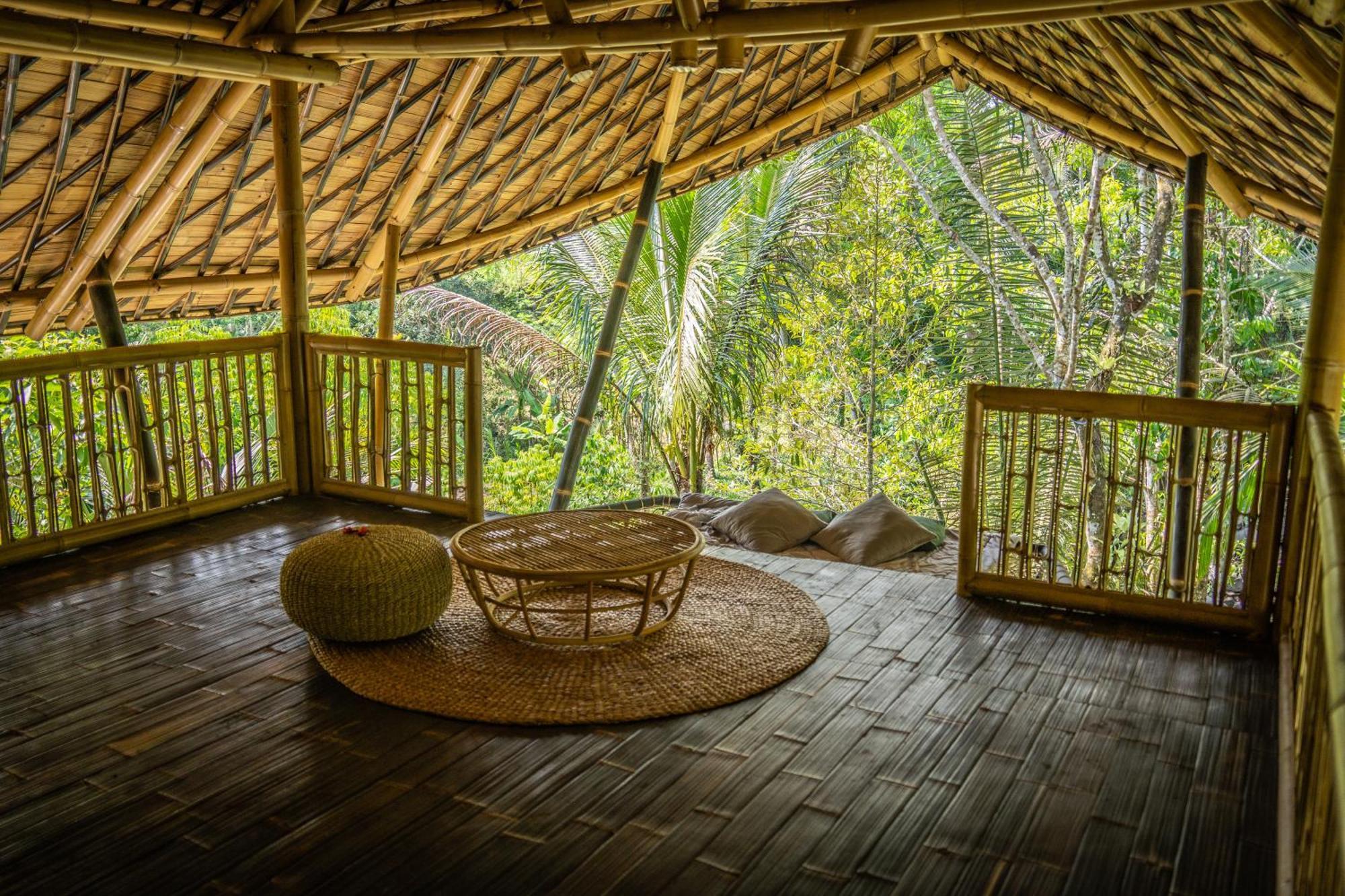 Villa Eco Bamboo Island Bali - Bamboo House #3 à Selat Extérieur photo