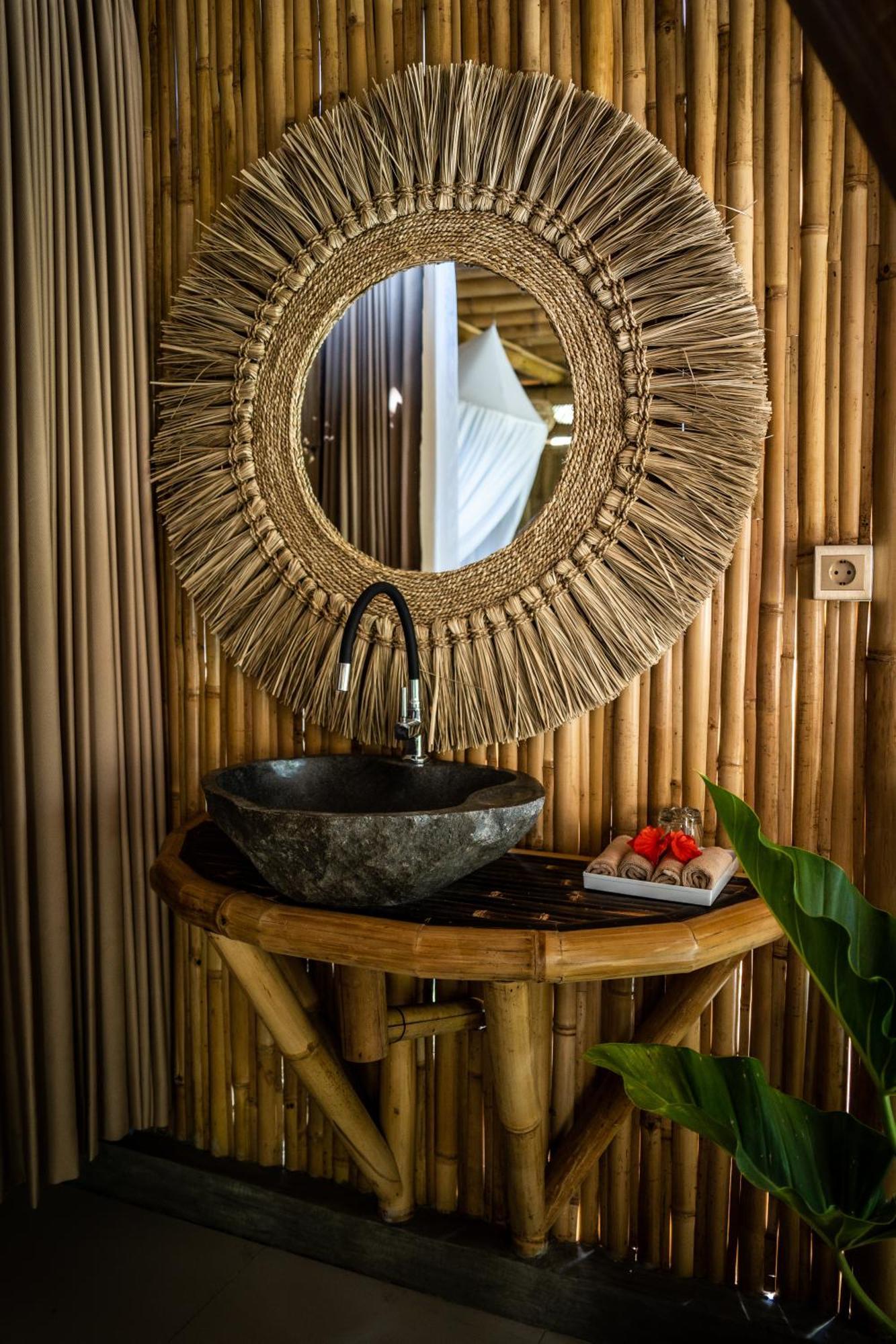 Villa Eco Bamboo Island Bali - Bamboo House #3 à Selat Extérieur photo
