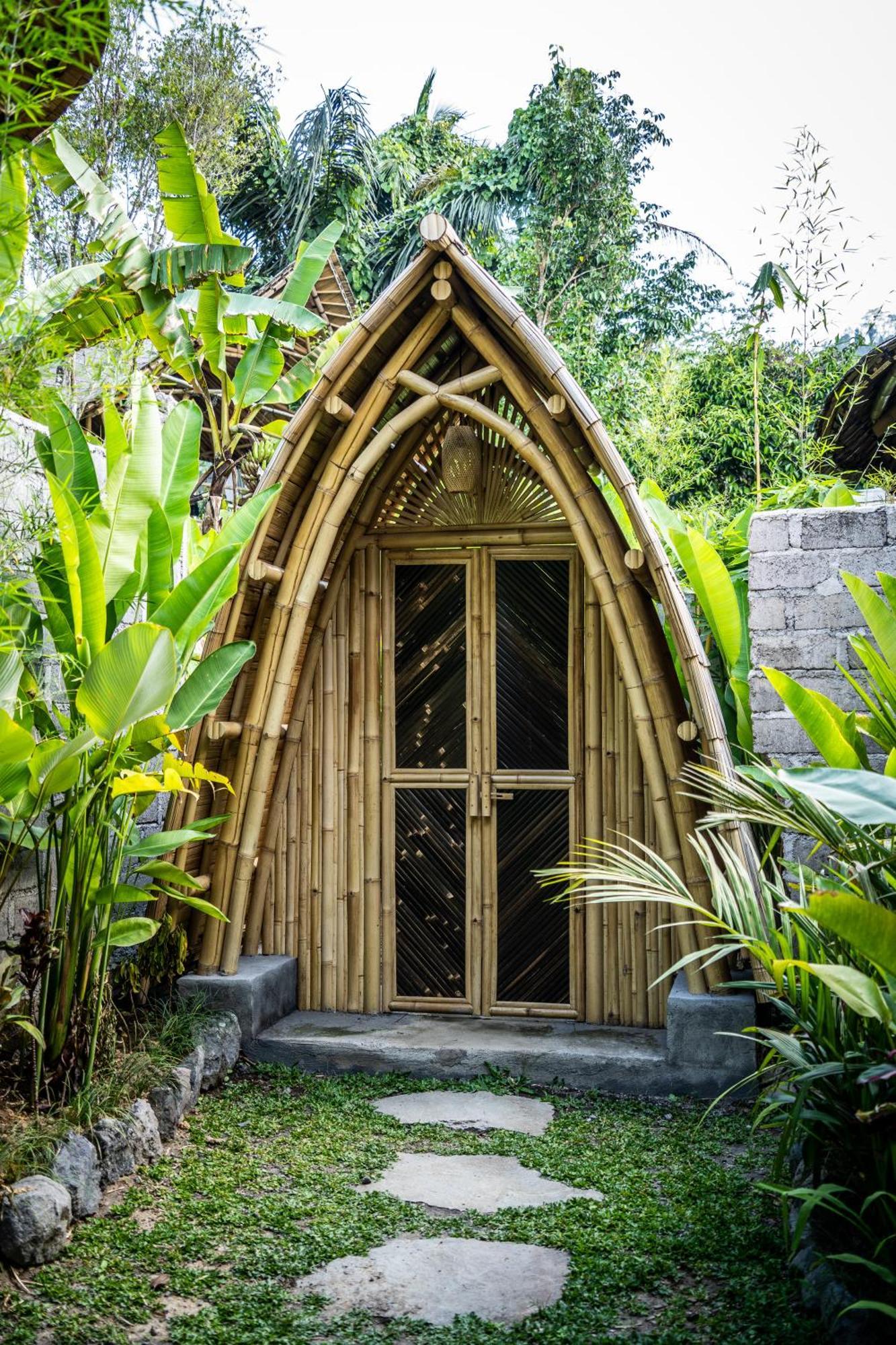 Villa Eco Bamboo Island Bali - Bamboo House #3 à Selat Extérieur photo