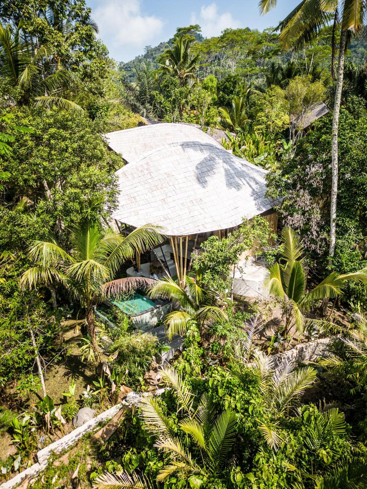 Villa Eco Bamboo Island Bali - Bamboo House #3 à Selat Extérieur photo