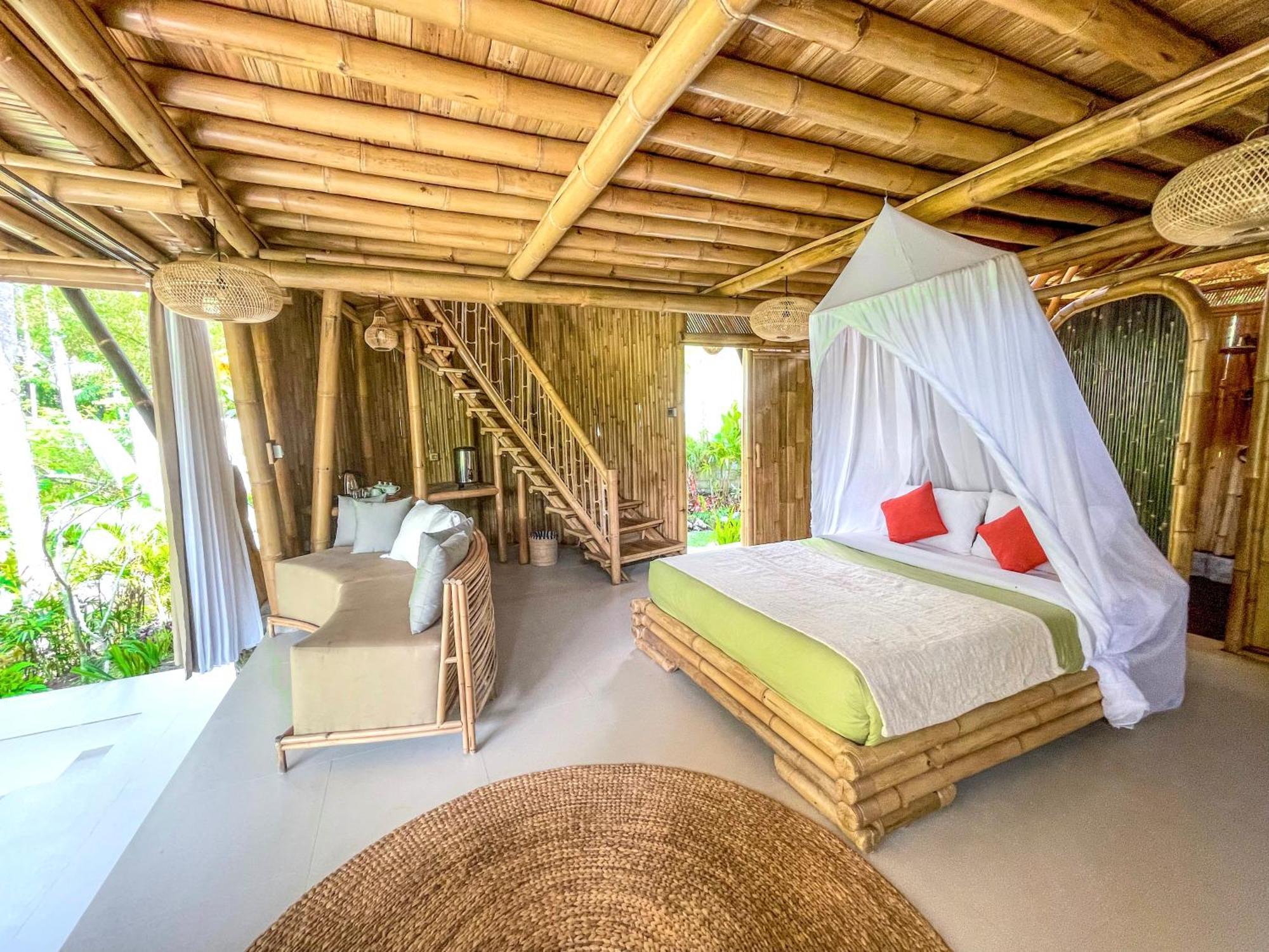Villa Eco Bamboo Island Bali - Bamboo House #3 à Selat Extérieur photo