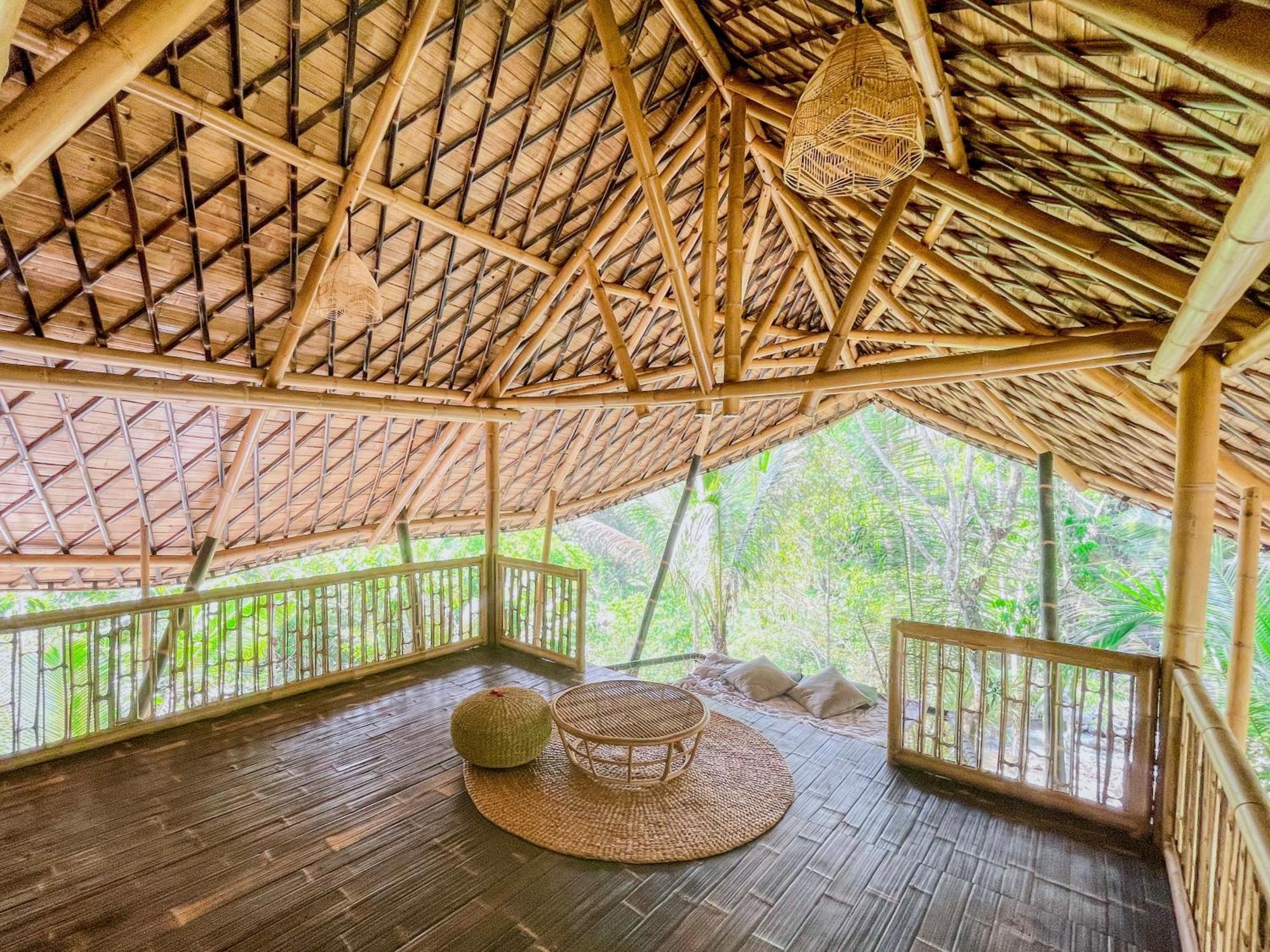 Villa Eco Bamboo Island Bali - Bamboo House #3 à Selat Extérieur photo